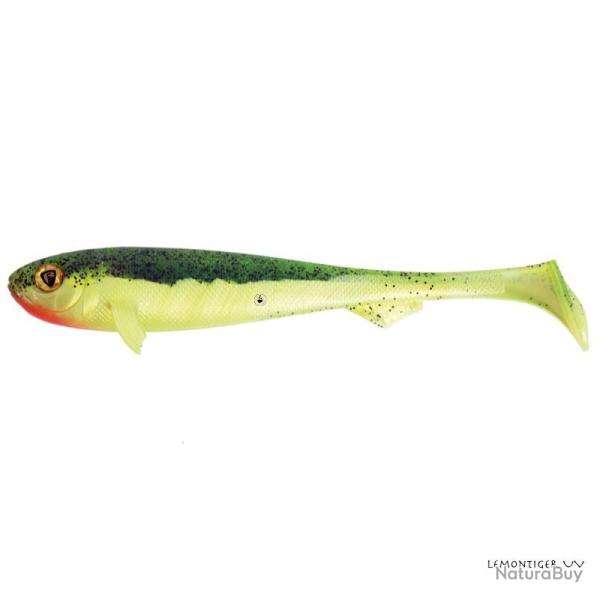 Leurre Souple Fox Rage Super Slick Shad Ultra UV 28cm Lemon Tiger UV