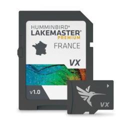 Carte d&eacute;taill&eacute;e des principaux lacs fran&ccedil;ais Humminbird LakeMaster