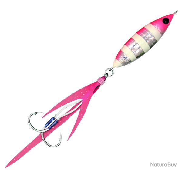 Jig M�tallique Volkien Soul Micro Candy Tail 30g Zebra Glow Pink