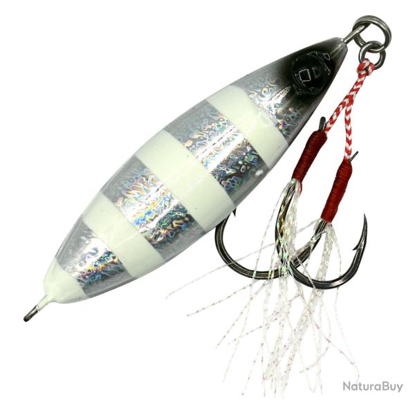 Jig M�tallique Volkien Soul Micro Candy XL Zebra Glow Silver