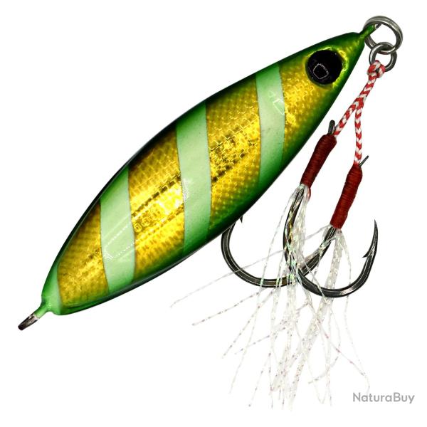 Jig M�tallique Volkien Soul Micro Candy XL Zebra Green Gold