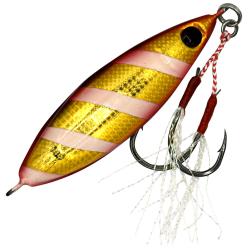 Jig M&eacute;tallique Volkien Soul Micro Candy XL Zebra Red Gold