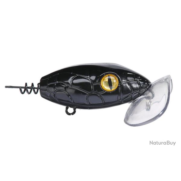Poisson Nageur Lake Fork HissyFit Noir
