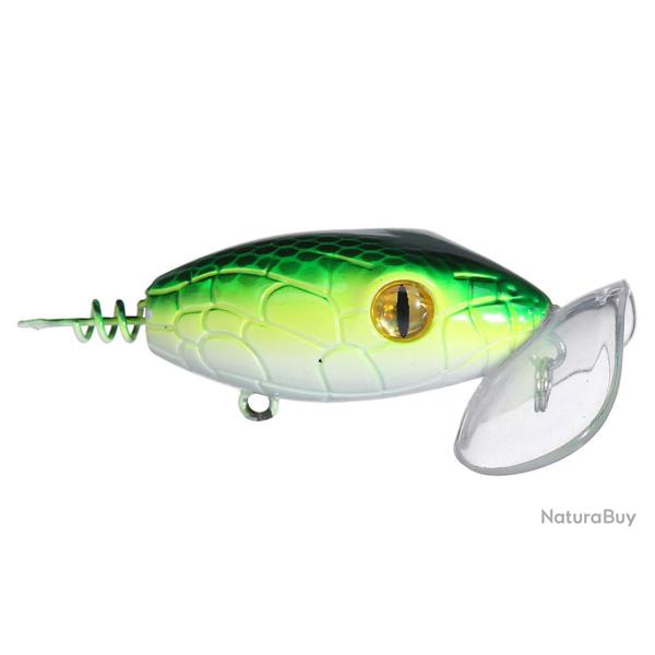 Poisson Nageur Lake Fork HissyFit Green Chartreuse