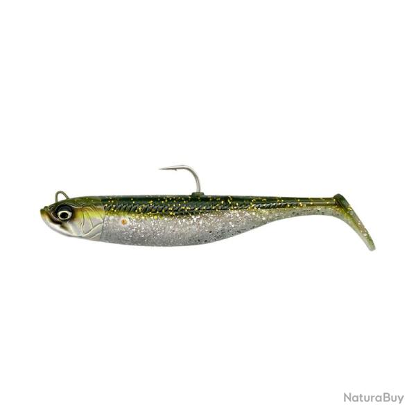Leurre Souple Savage Gear Savage Minnow 10cm Green Silver