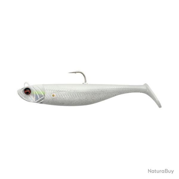 Leurre Souple Savage Gear Savage Minnow 10cm White Pearl Silver
