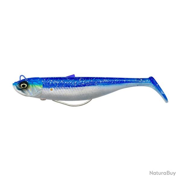 Leurre Souple Savage Gear Savage Minnow WeedLess 12,5cm Blue Pearl Silver