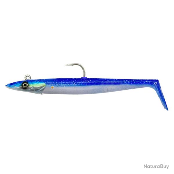 Leurre Souple Savage Gear Sandeel V2 12cm Blue Pearl Silver