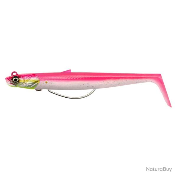 Leurre Souple Savage Gear Sandeel V2 Weedless 13cm Pink Pearl Silver