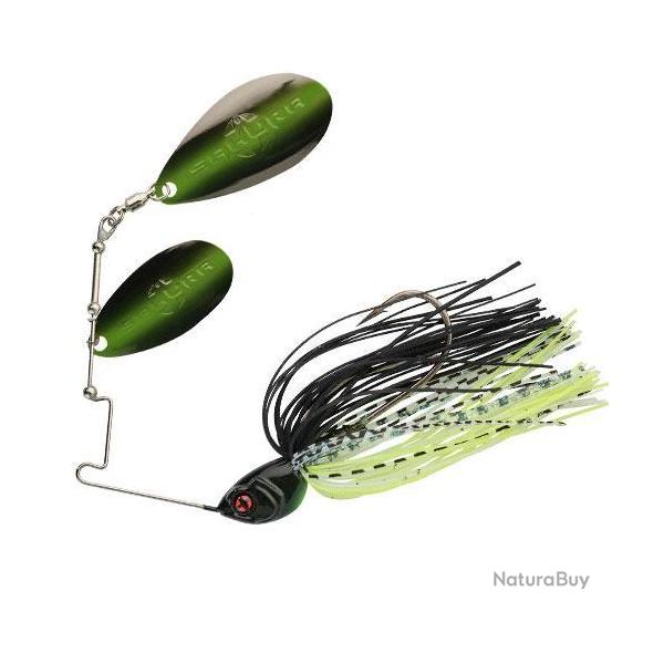 Leurre Sakura Cajun Spinnerbait 17,7g JC20 - Black Chart