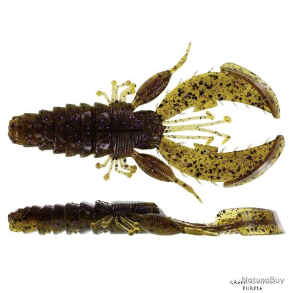 Leurre Souple Westin Crecraw Creaturebait 6,5cm Green Pumpkin Purple