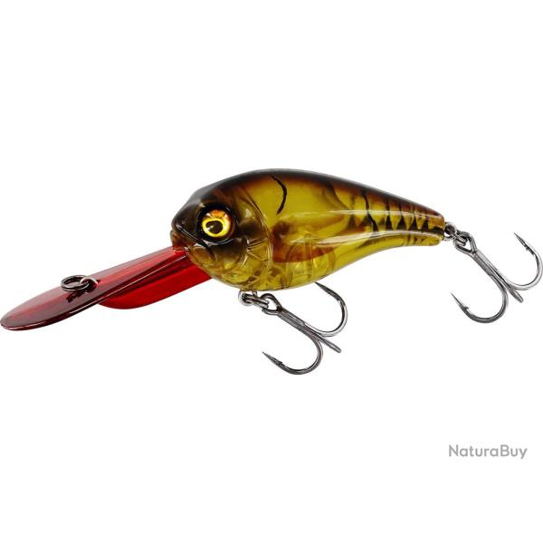 Poisson Nageur Westin Megabite DR Crankbait 6cm Clear Brown Craw
