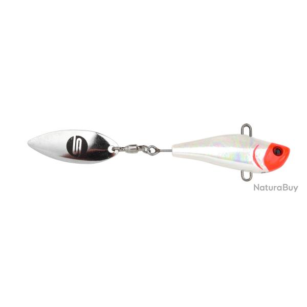 Tail Spinner Spro ASP Speed Spinner UV 16g White Bleeder