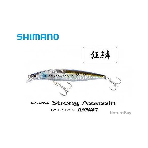 Poisson Nageur Shimano Exsence Strong Assassin Flash Boost 125S 002