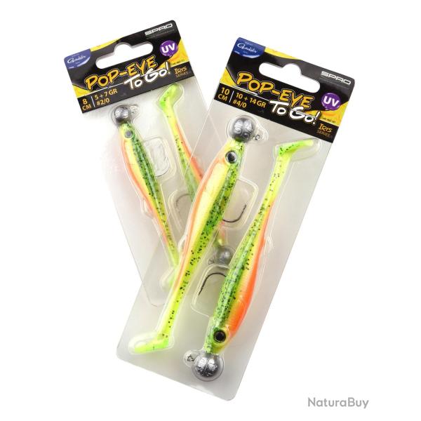 Leurre Souple Spro Iris Popeye To Go 80 UV Mojito