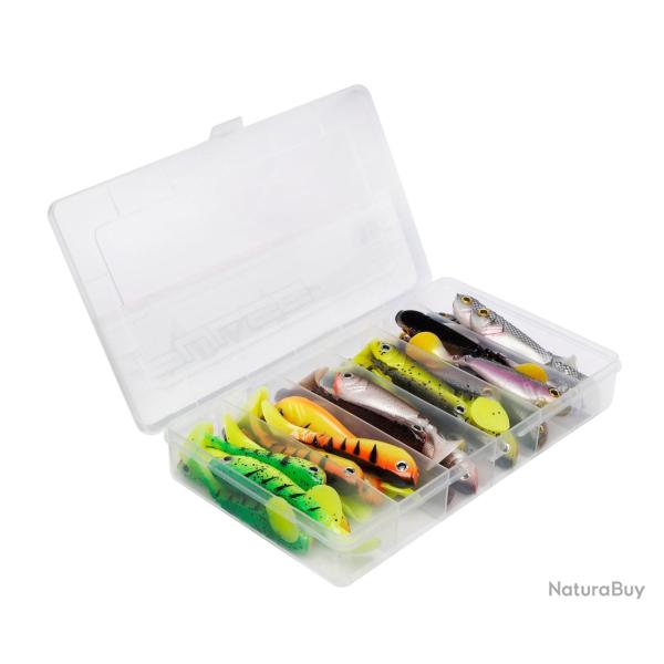 Kit Leurre Souple Berkley Pulse Shad MixBox 8cm 45g 36