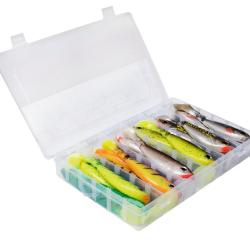 Kit Leurre Souple Berkley Pulse Shad MixBox 90g 14cm 24