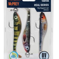 Kit Leurre Souple Abu Garcia Svartzonker McPrey Prerigged 22g 12cm Real Series 3