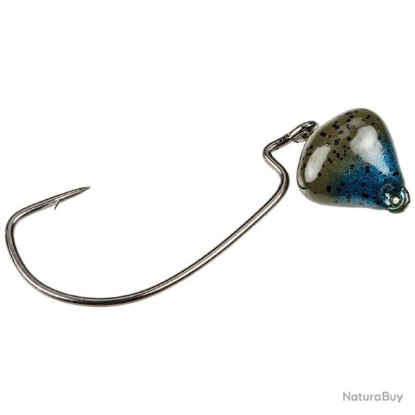Texan Plomb� Strike King MD Jointed Structure Head 14,2g 14,2g Bo�te de 2 Blue Craw