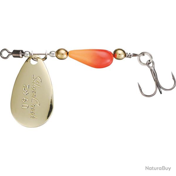 Cuiller Tournante Daiwa Silvercreek Spinner 3g Gold Orange