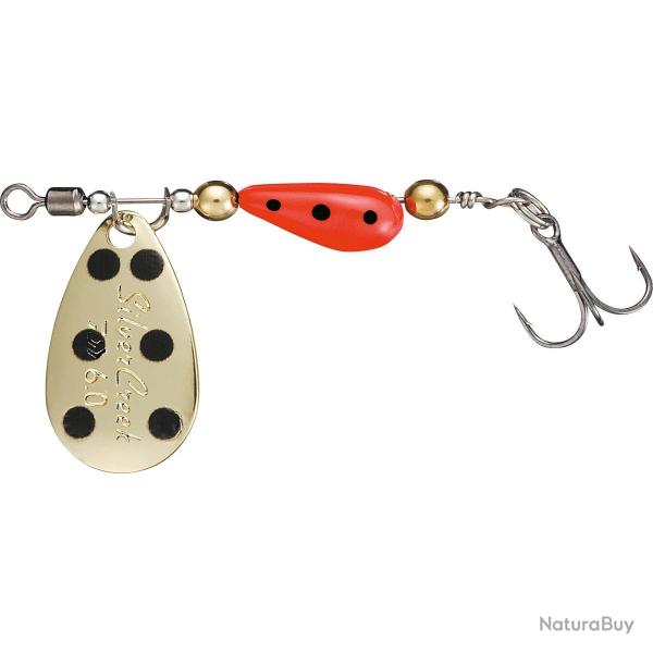 Cuiller Tournante Daiwa Silvercreek Spinner 6g Gold Red Black