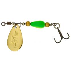 Cuiller Tournante Daiwa Silvercreek Spinner 6g Gold Chart