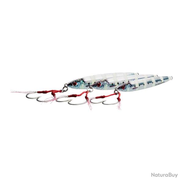 M�tallique Savage Gear 3D Slim Jig Minnow 12,5cm 60g 12,5cm Pink Flash PHP