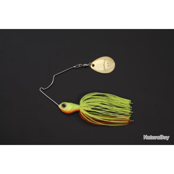 Spinnerbait Elitelure CFS Single Colorado 10g 10g 02 - Impact lime chart