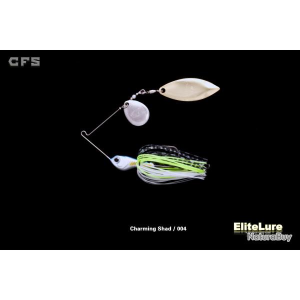 Spinnerbait Elitelure CFS Colorado Willow 10g 10g 04  - Charming shad