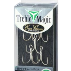 Hame&ccedil;on Triple Evergreen Treble Hook Magic 2 Par 4