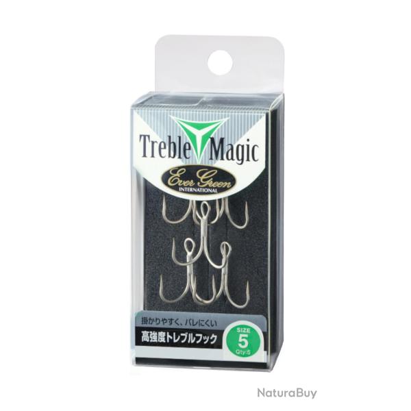 Hame�on Triple Evergreen Treble Hook Magic 3 Par 4