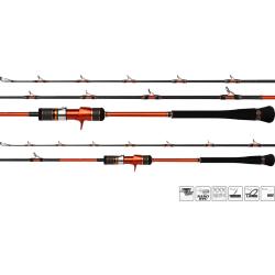Canne Jigging Hearty Rise Slow Jigging III S X Tokayo 1 190g Max 500g 1,77m