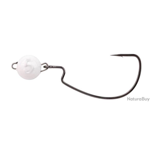 T�te plomb�e Spro FreeStyle Rigged Bottom Jigs Glow 3/0 10g