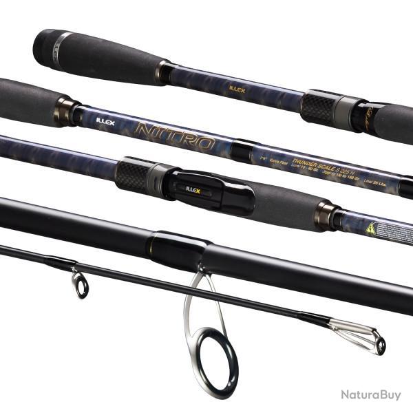 Canne Spinning Illex Nitro S 225 H Thunder Scale 1+1 9 2,25m 189cm 15-60g / Up to 150g 127,5g