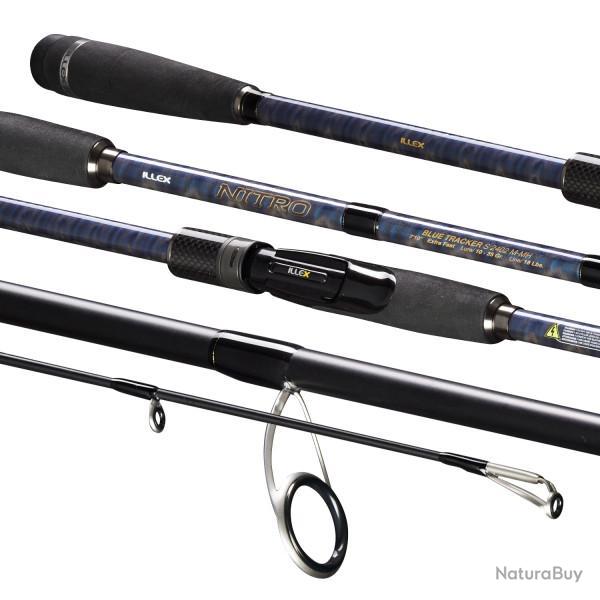 Canne Spinning Illex Nitro S 2402 MH Blue Tracker 2,40m 2 10 124cm 10 - 35g 146,5g