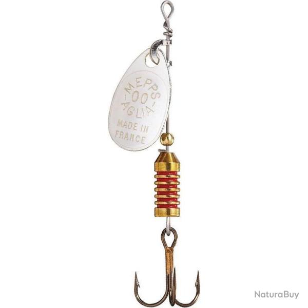 Cuiller Mepps Aglia Argent 1,5g n�00 A l'unit�
