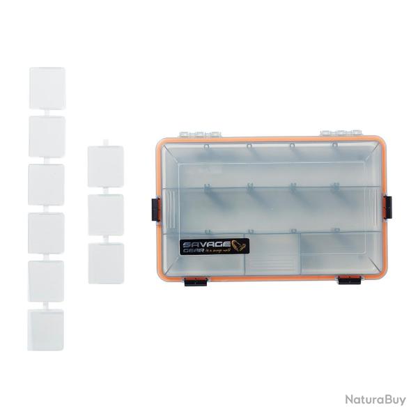 Bo�te de rangement Savage Gear WP Lurebox 4B Smoke 27,5 x 18 x 5cm