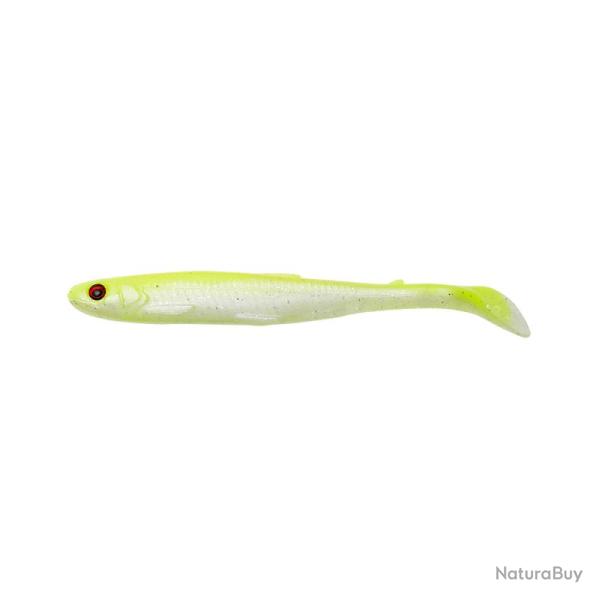 Leurre souple Savage Gear Slender Scoop Shad 11cm 7g 11cm Lemon Back