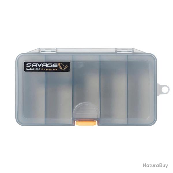 Bo�te de rangement Savage Gear Lurebox Smoke 18,6 x 10,3 x 3,4cm Cassette A