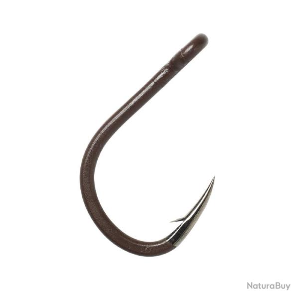 Hame�on Simple Madcat Pellet Hook A-Static Brown 5pcs Marron #1/0