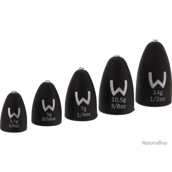 Plomb Balle Westin Add It Tungsten Bullet 10g par 2