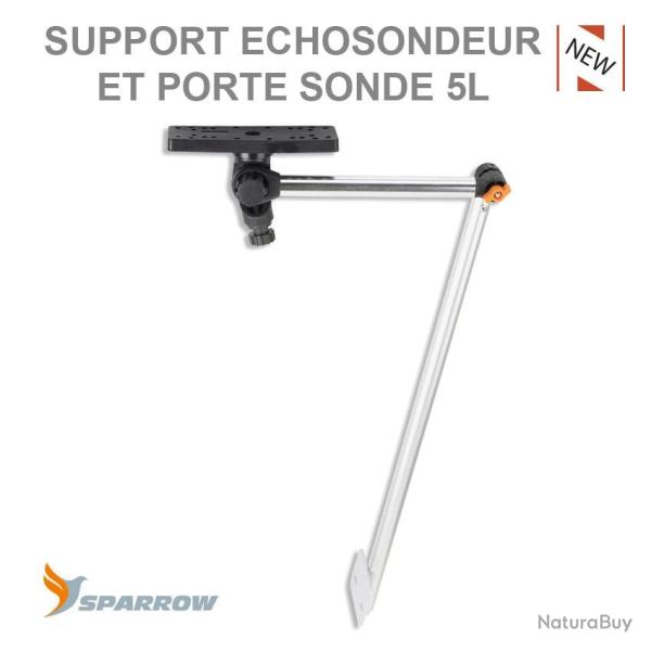 Support Fixation Sondeur et Porte Sonde Sparrow 5L