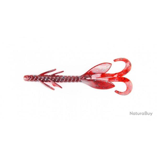Leurre Souple X Zone Muscle Back Hawg Hunter 15cm 15cm Red Bug