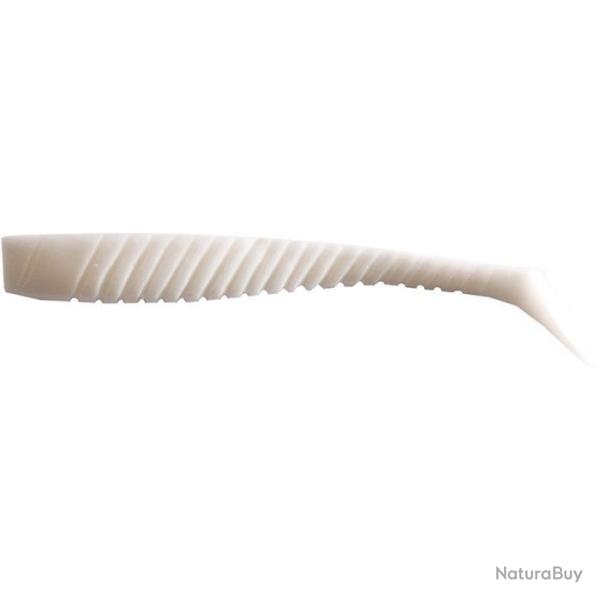 Leurre Souple Madness Bakuree Shad 110 Blanc 11cm Par 4