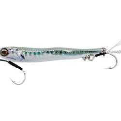 Jig Mer Little Jack Metal Adict 03 30g #06 Holo vertical anchois extr&ecirc;me
