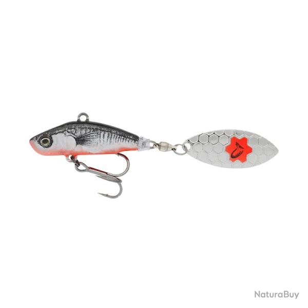 Tail Spinner Savage Gear 3D Sticklebait Tailspin 18g 18g 8cm Black Red