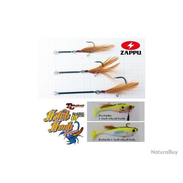Stinger Zappu Feather Hitch Hook LL #1/0