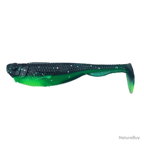 Leurre Souple Elitelure Caracal 5,5cm 5,5cm Par 10 Black green