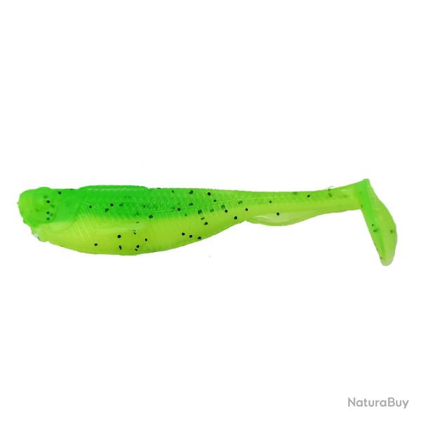 Leurre Souple Elitelure Caracal 5,5cm 5,5cm Par 10 Chartreuse