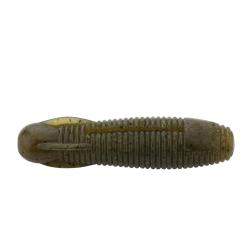 Leurre Souple BIM Tackle Silent Claw 2" - 5cm par 10 5cm 01 - Green Pumpkin / Black Flake